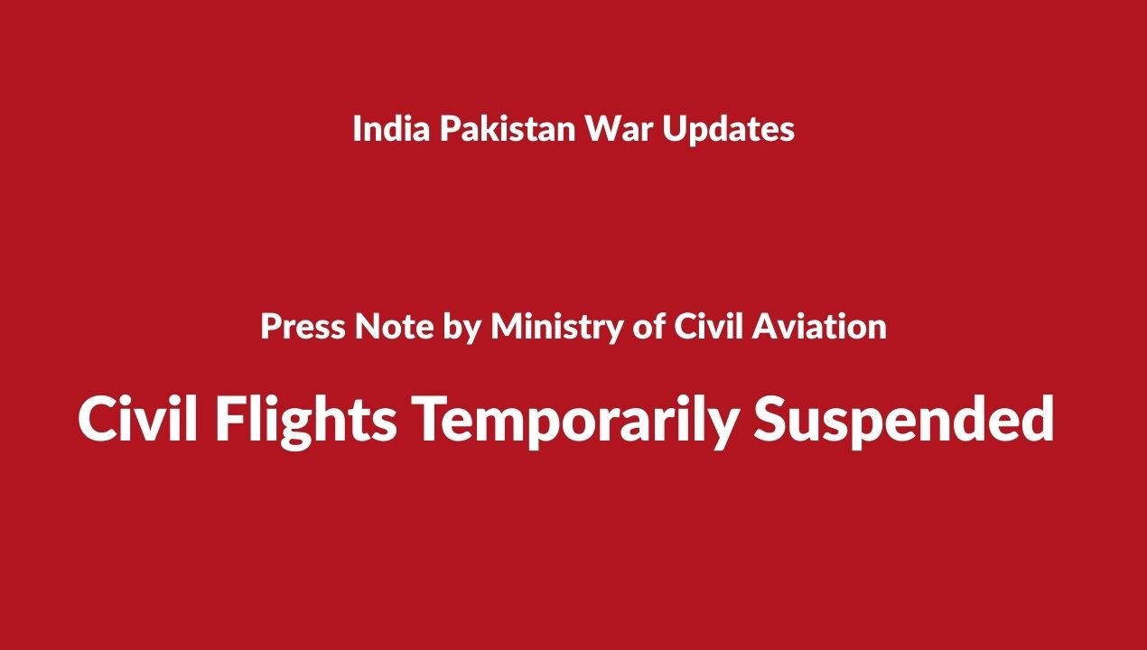Civil Flights Temporarily Suspended