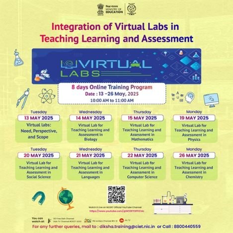 Online Training on Virtual Labs by NCERT-CIET